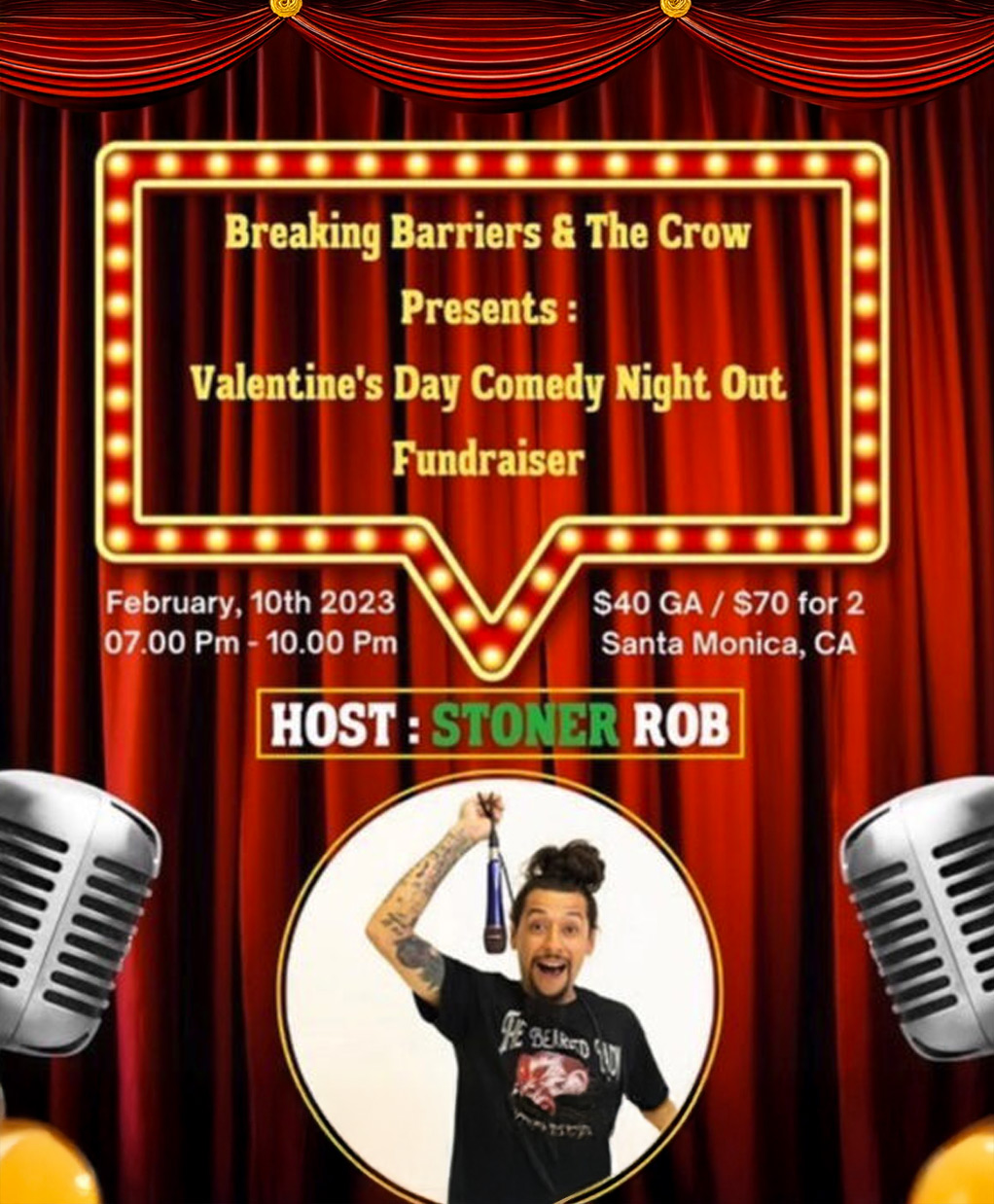 Press - Comedy Show - Breaking Barriers